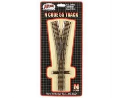 Atlas Railroad N Code 55 2.5 Wye Turnout