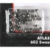 Atlas Railroad N 33'' Blackened Metal Wheels (12Axles/Set) (12Set -Atlas Railroad Sales Shop atl22020