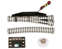 Atlas Railroad N-Gauge Code 80 Remote Right-Hand Switch