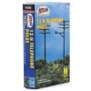 Atlas Railroad N-Scale Telephone Poles (12) -Atlas Railroad Sales Shop atl2801