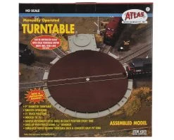 Atlas Railroad HO-Scale Manual Turntable -Atlas Railroad Sales Shop atl305 1