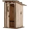 Atlas Railroad HO Laser Cut KIT Outhouse