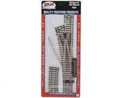 Atlas Railroad HO-Gauge Code 83 Snap-Track Manual Left-Hand Switch 5 Atlas Railroad HO-Gauge Code 83 Snap-Track Manual Left-Hand Switch -Atlas Railroad Sales Shop atl542 1