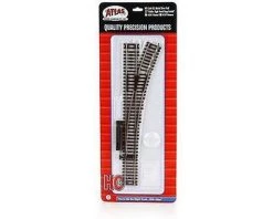 Atlas Railroad HO Code 83 22" Manual Right-Hand Switch