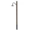 Atlas Railroad N Lighting System Curved Hi-Hat Wooden Pole