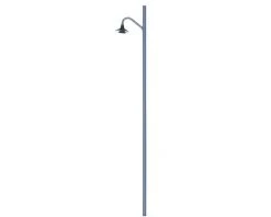 Atlas Railroad HO Lighting System Curved Hi-Hat Metal Pole