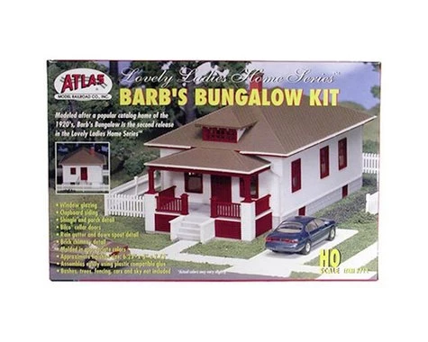 Atlas Railroad HO KIT Barb's Bungalow 3 Atlas Railroad HO KIT Barb's Bungalow
