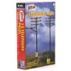 Atlas Railroad HO-Scale Telephone Poles (12) -Atlas Railroad Sales Shop atl775