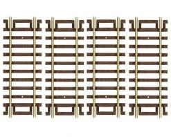 Atlas Railroad HO-Gauge Code 100 Snap-Track 3" Straight (4)