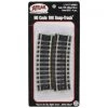Atlas Railroad HO-Gauge Code 100 Snap-Track 15" Radius 1/2 Curve (4) -Atlas Railroad Sales Shop atl832