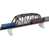 Atlas Railroad HO KIT Code 100 18" Through Truss Bridge, Black -Atlas Railroad Sales Shop atl888