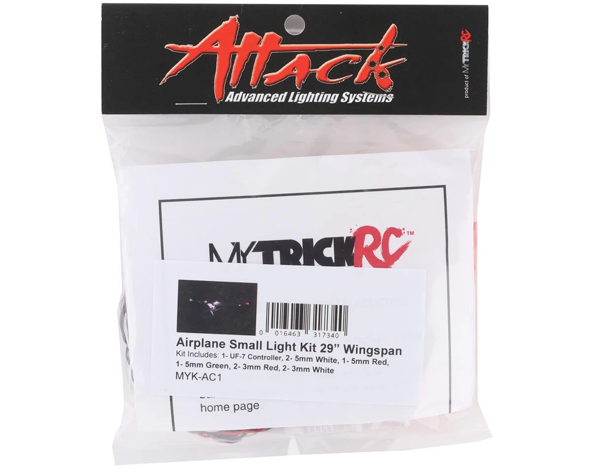 MyTrickRC Small Airplane Light Kit w/UF-7C Controller 4 MyTrickRC Small Airplane Light Kit w/UF-7C Controller - Image 2