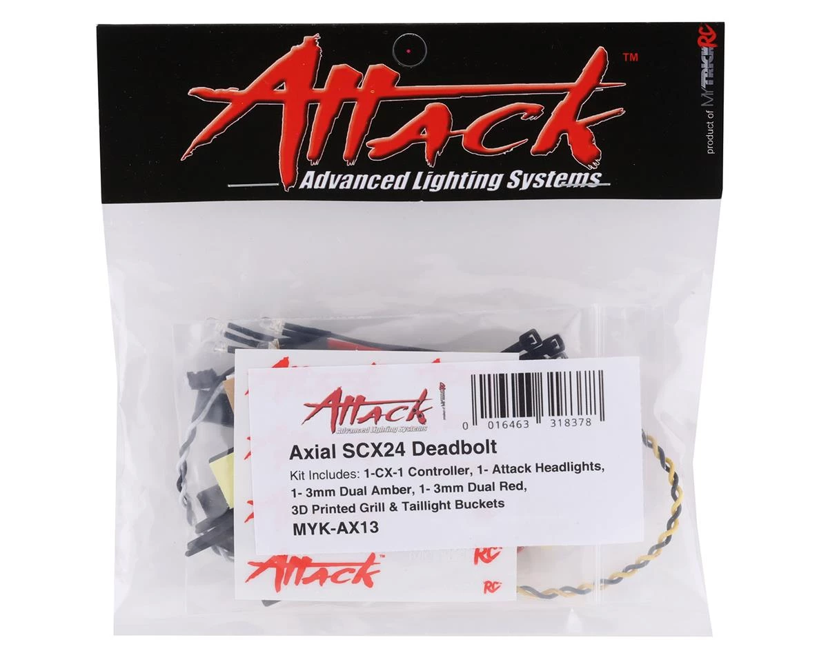 MyTrickRC SCX24 Deadbolt LED Light Kit w/CX-1 Light Controller 5 MyTrickRC SCX24 Deadbolt LED Light Kit w/CX-1 Light Controller - Image 3