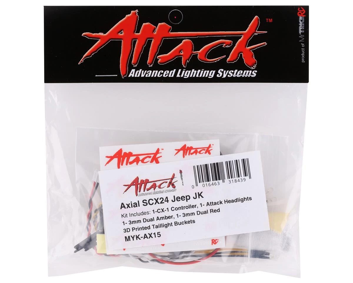 MyTrickRC SCX24 JL Jeep LED Light Kit w/CX-1 Light Controller 5 MyTrickRC SCX24 JL Jeep LED Light Kit w/CX-1 Light Controller - Image 3