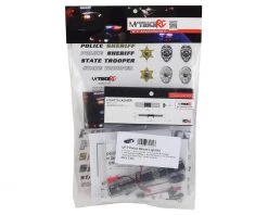 MyTrickRC Police Deluxe Light Set w/UF-7 Controller, 8 LEDs & Red/Blue Lightbar -Atlas Railroad Sales Shop myk em2 2