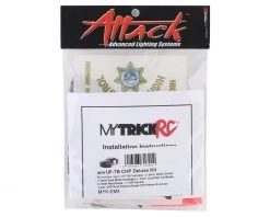 MyTrickRC CHP Deluxe "Police Interceptor" Light Bar Kit w/UF-7 Controller -Atlas Railroad Sales Shop myk em4 2