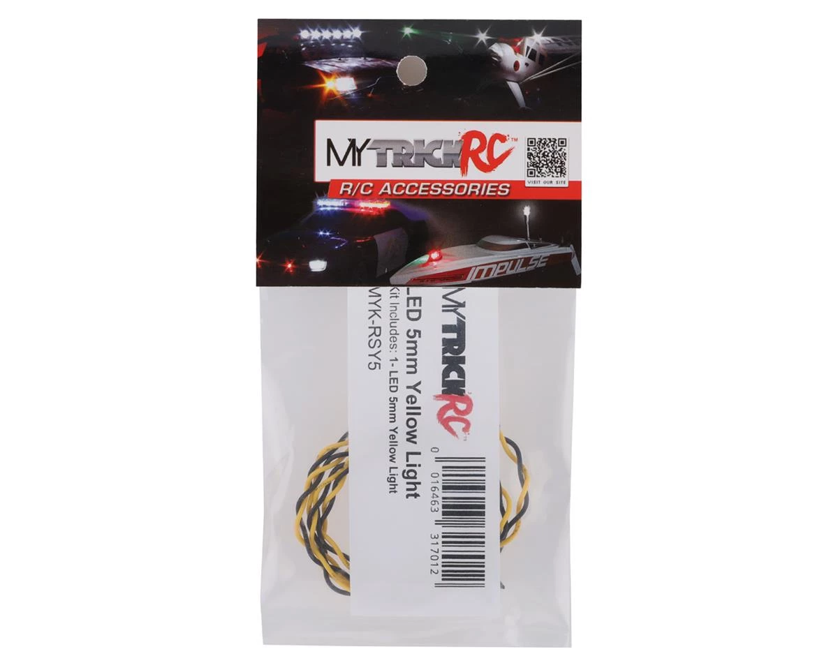 MyTrickRC 5mm LED (Amber) 4 MyTrickRC 5mm LED (Amber) - Image 2