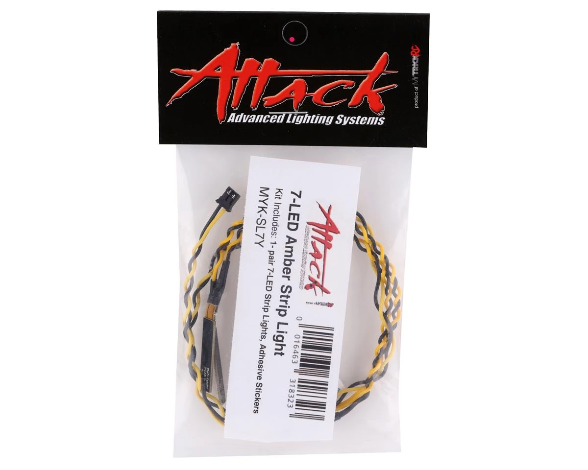 MyTrickRC Attack 27mm Strip LED (Yellow) (2) 4 MyTrickRC Attack 27mm Strip LED (Yellow) (2) - Image 2